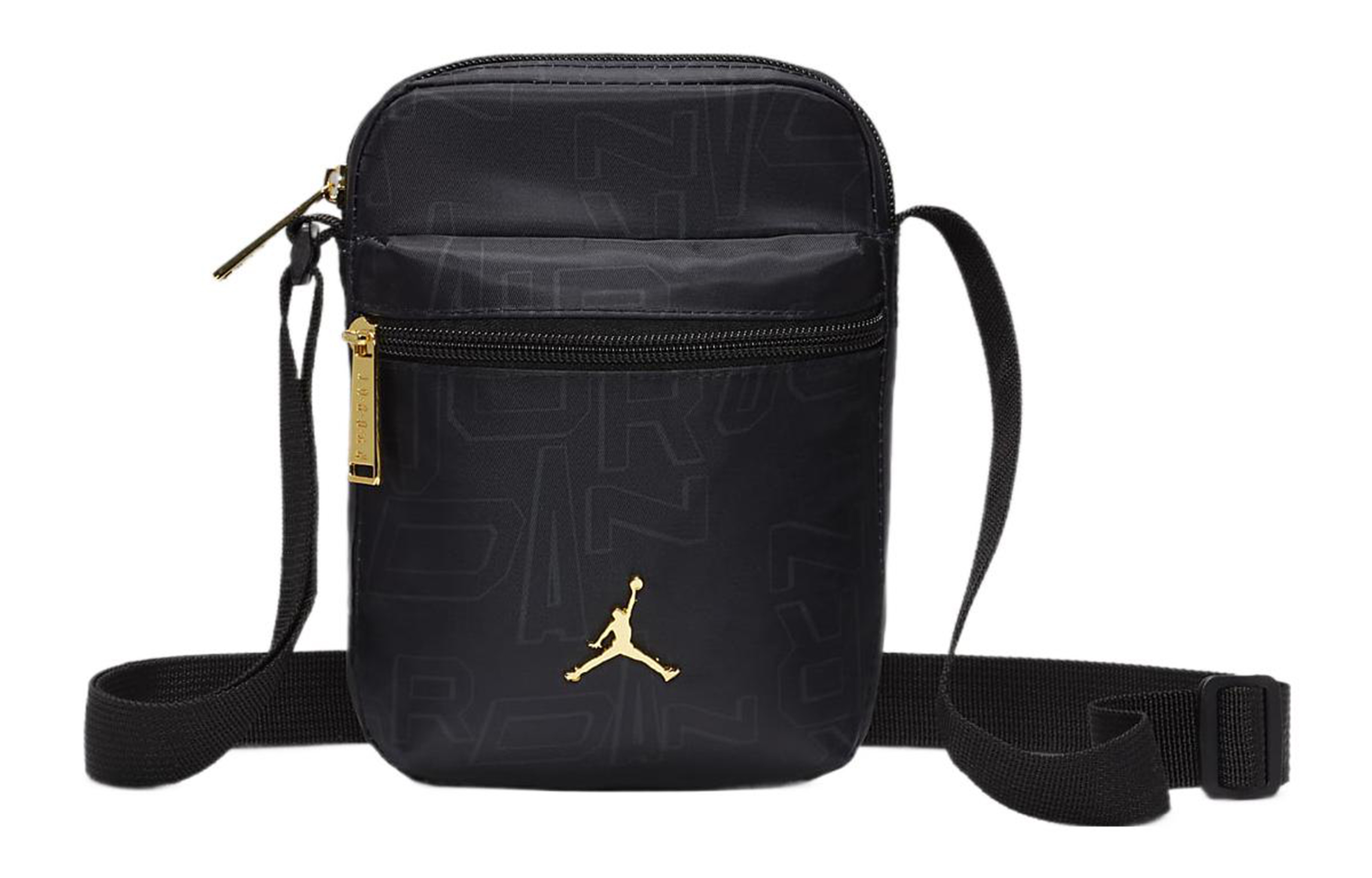 Jordan Polyamide Camera Bag, Shoulder Bag, Crossbody Bag Regular Unisex Black