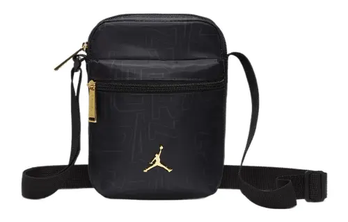 Jordan Polyamide Camera Bag, Shoulder Bag, Crossbody Bag Regular Unisex Black