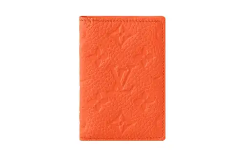 LOUIS VUITTON Pocket Organizer Taurillon Colormania Orange