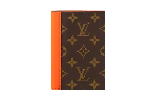 LOUIS VUITTON Passport Cover Colormania Orange
