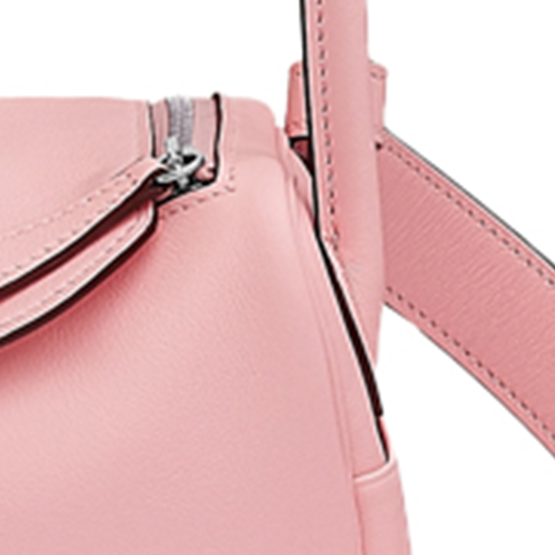 Женская сумка Hermes Lindy 19 (розовый) — фото 5