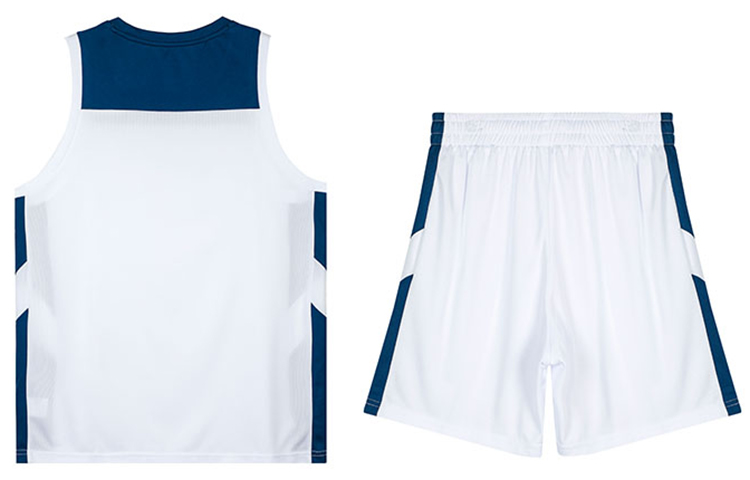 Anta Basketball Collection Basketball Suit Men’s Pure White