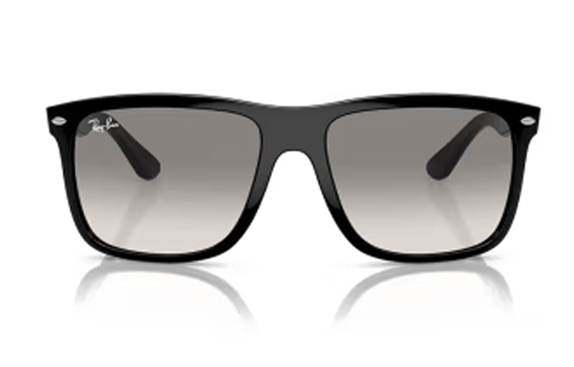 Очки RayBan Logo (черные) — фото 3