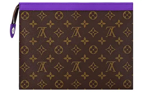 LOUIS VUITTON Pochette Voyage Mm Colormania Dark Violet