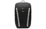 Nike Fabric Backpack Regular Men's Black & Micro Particle Gray & Atom Green