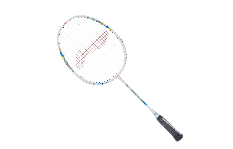 Li Ning Thunder KIDS Carbon Composite Badminton Rackets Offensive Type Heavy Head, Stiff Shaft Entry level 555mm