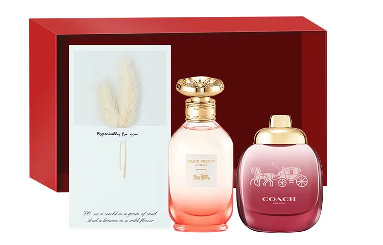 COACH New York Women's Light Perfume Sample Clothing Sets Two Piece Set Eau De Toilette 4.5ml*2