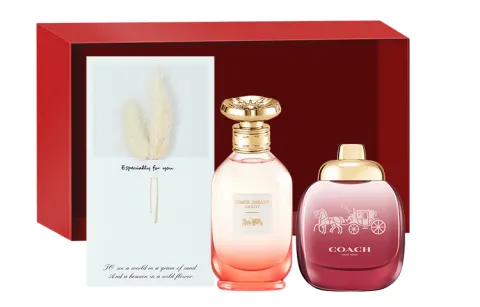 COACH New York Women's Light Perfume Sample Clothing Sets Two Piece Set Eau De Toilette 4.5ml*2