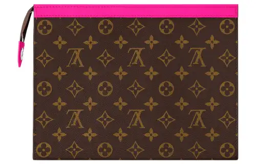 LOUIS VUITTON Pochette Voyage Mm Colormania Fuchsia
