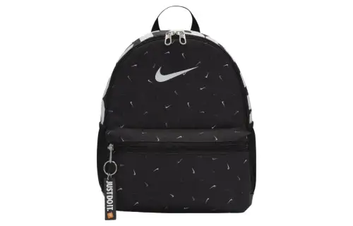 Nike Polyester Backpack Regular Men's Black & White