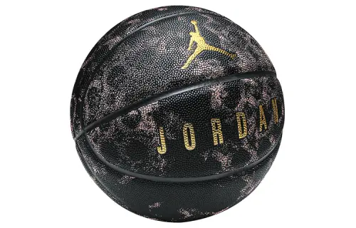 Jordan PU basketball absorbs sweat and feels good. Black and gold. No. 7 training for men and women. National version.