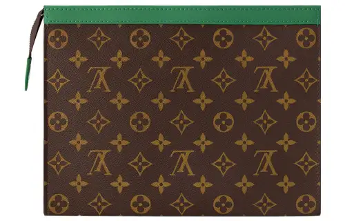 LOUIS VUITTON Pochette Voyage Mm Colormania Green