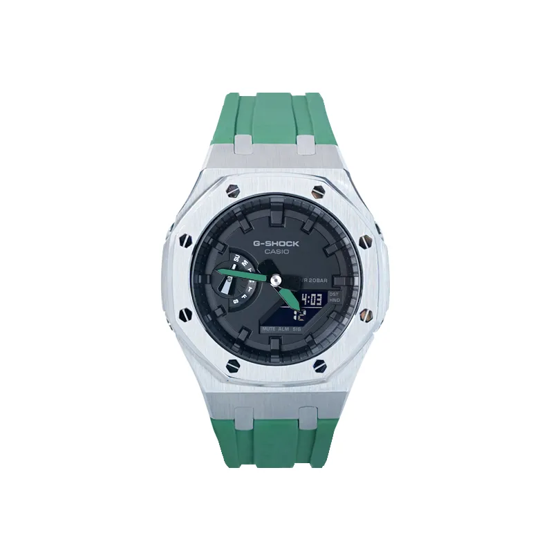 CASIO Men Liquid Crystal/Analog Dual Display Series Black Watch