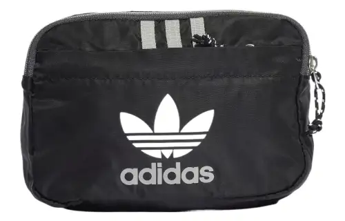 Adidas Originals Trefoil Re nylon Twill Fanny Pack Regular Unisex Black
