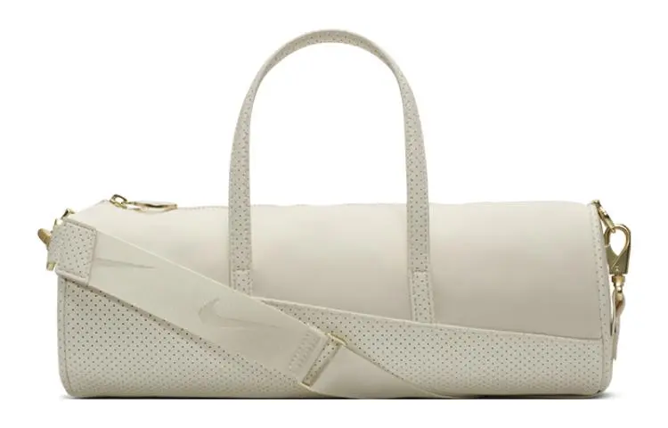 Nike Canvas Handbags, Portable Crossbody Bag, Shoulder Bag Regular Women's White