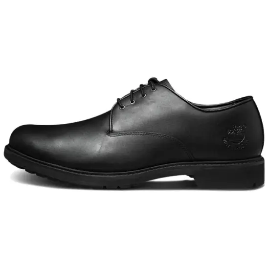 Timberland Earthkeepers Stormbuck Plain Toe Oxford 'Black Full Grain'