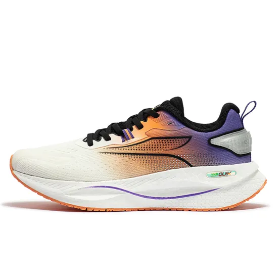 361° Cushioning, Abrasion Resistant, Breathable, Lightweight Low top Sprint Running Shoes Men's Sweet Orange Pie