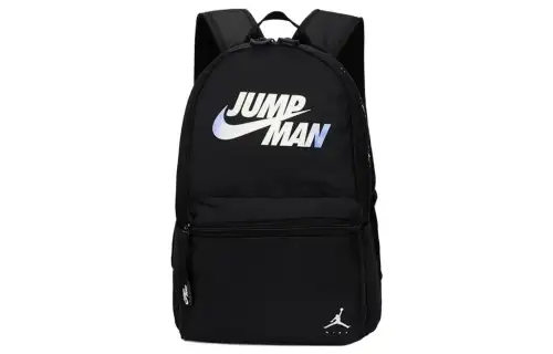 Jordan Polyester Backpack Regular Unisex Black
