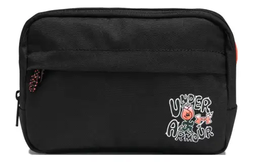 Under Armour Under Armour Polyester Crossbody Bag, Fanny Pack Regular Unisex Black