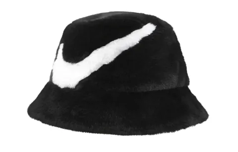 Nike Apex Faux Fur Swoosh Bucket Hat