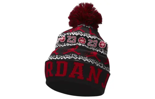 Jordan Patterned Print Beanies Unisex Multicolor