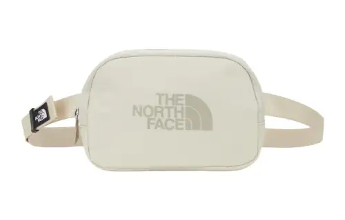 THE NORTH FACE 1L Fanny Pack Outdoor Bag Nylon Cream White Unisex