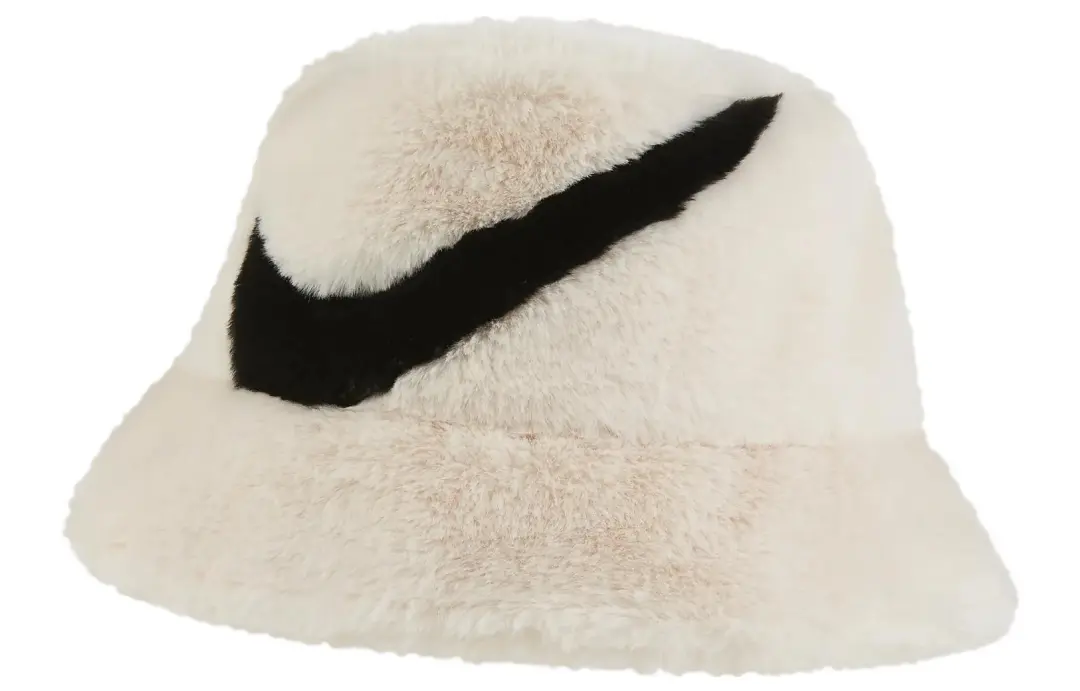 Nike Apex Faux Fur Swoosh Bucket Hat