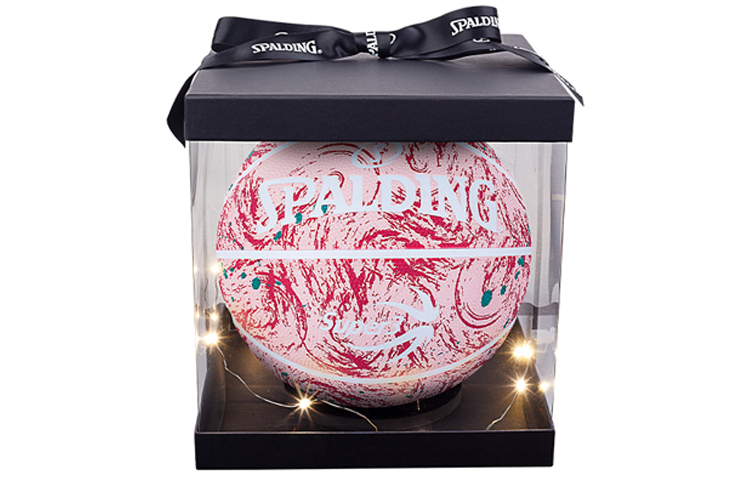 SPALDING SUPER3 Pu Basketball Pink Size 5 Training Unisex