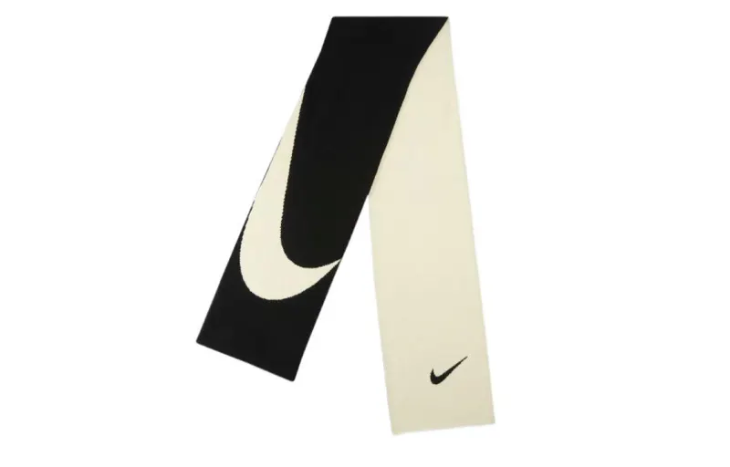 Nike Acrylic Knit Scarves Unisex Black