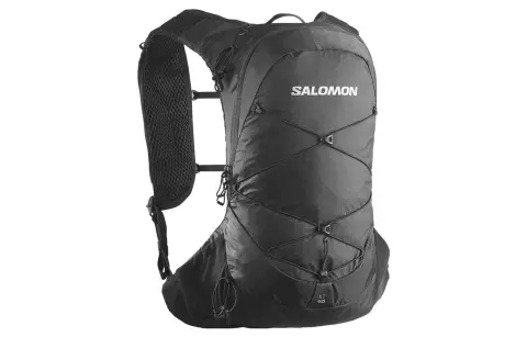 SALOMON 10L Backpack Outdoor Bag Elastane Black Unisex