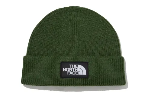 THE NORTH FACE Cotton Beanies Unisex Green
