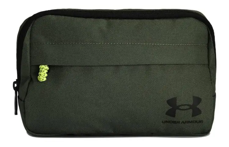 Under Armour Under Armour Polyester Fanny Pack, Shoulder Bag, Crossbody Bag Regular Unisex Green