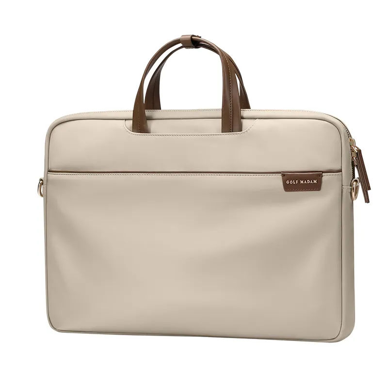 GOLF Fabric Portable Briefcase Laptop Bag Regular Women's Multicolor