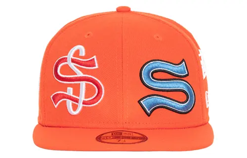 Stussy Baseball Caps Unisex Orange
