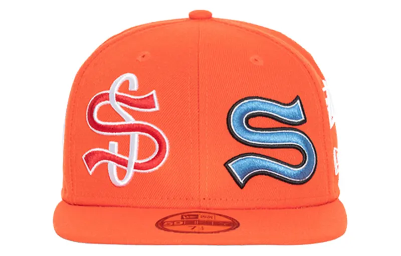 Stussy Baseball Caps Unisex Orange