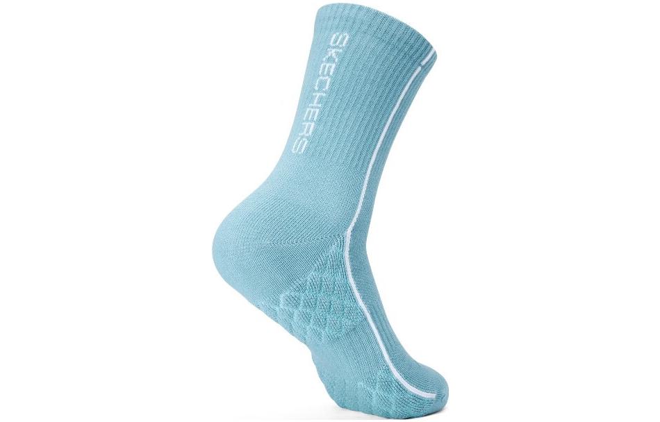 Skechers Colorful Crew Socks Unisex 1 Pack Sapphire Blue