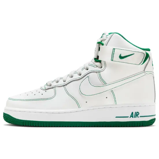 Nike Air Force 1 High White Green Women's