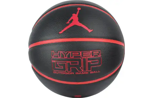 Jordan PU basketball, wear-resistant, black and red, size 7 training, same style for men and women