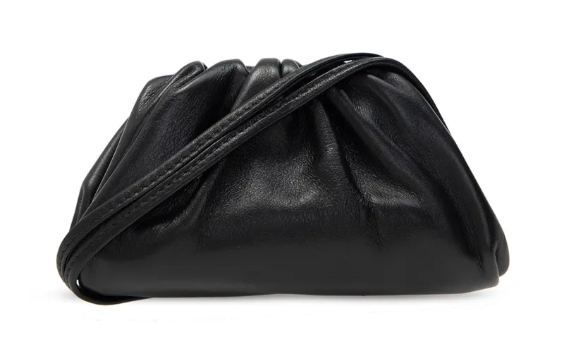 Bottega Veneta Strapped Pouch Black