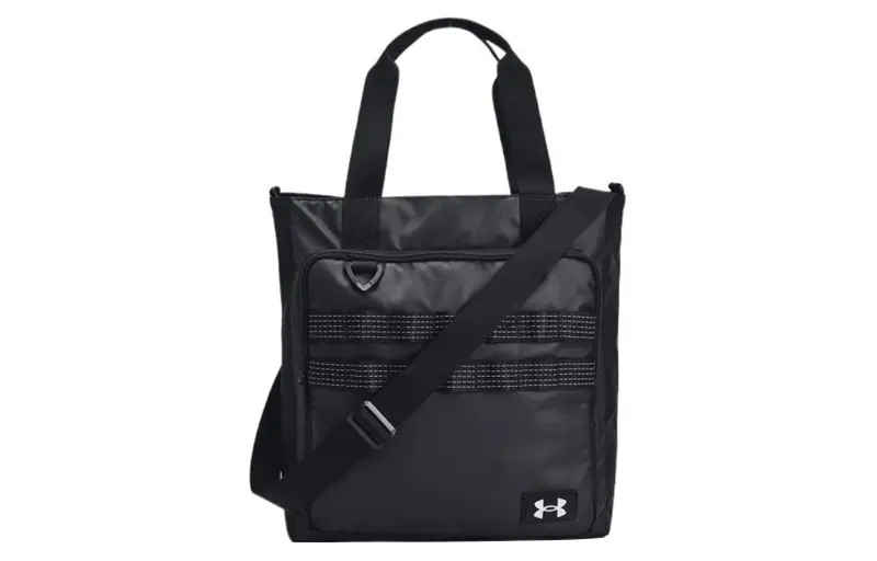 Under Armour Under Armour Polyester Tote Bag, Shopping Bag, Crossbody Bag, One Shoulder Handbag Regular Unisex Black