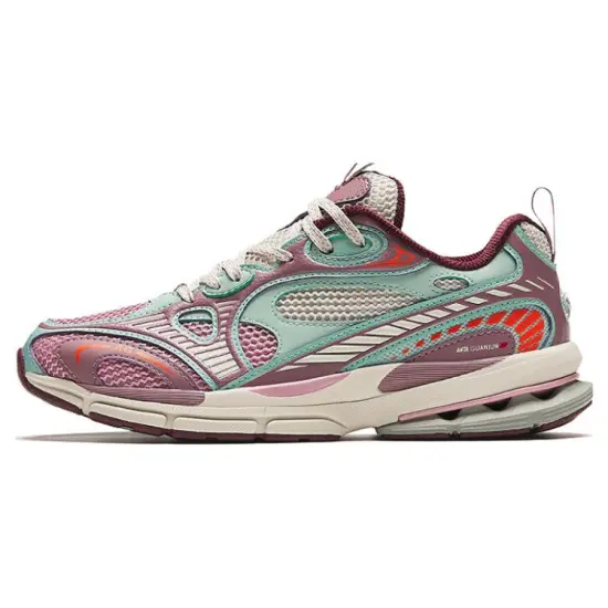 ANTA Champion All-Weather Series Running Shoes Women's Low-Top Burgundy Purple