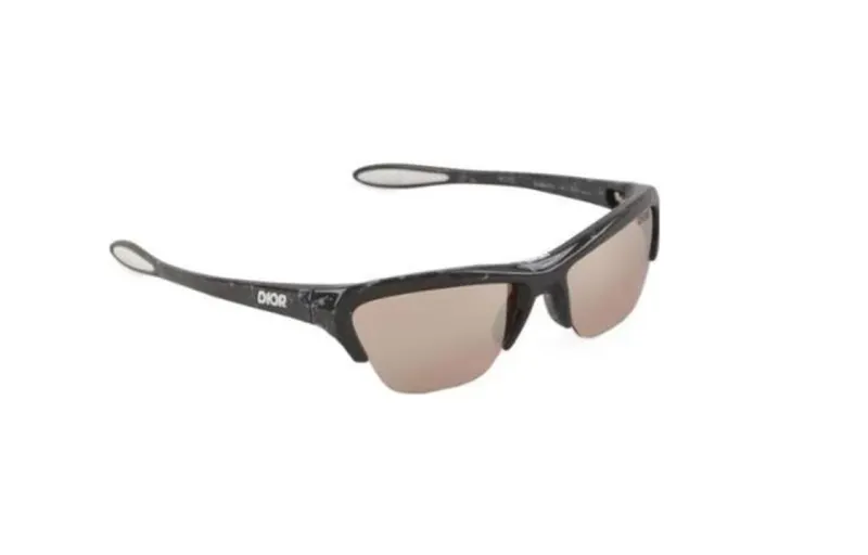 DIOR Irregular Shape Sunglasses Men's Black