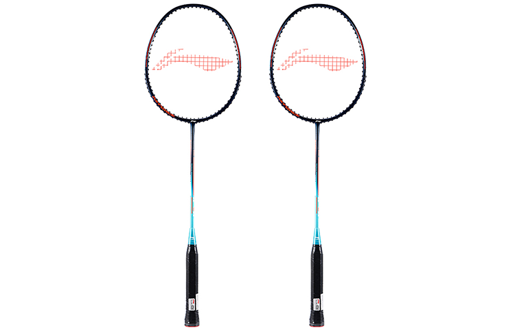 Li Ning Thunder 08 Carbon Aluminum Badminton Rackets Durable Control Type All around Defense Advanced Level
