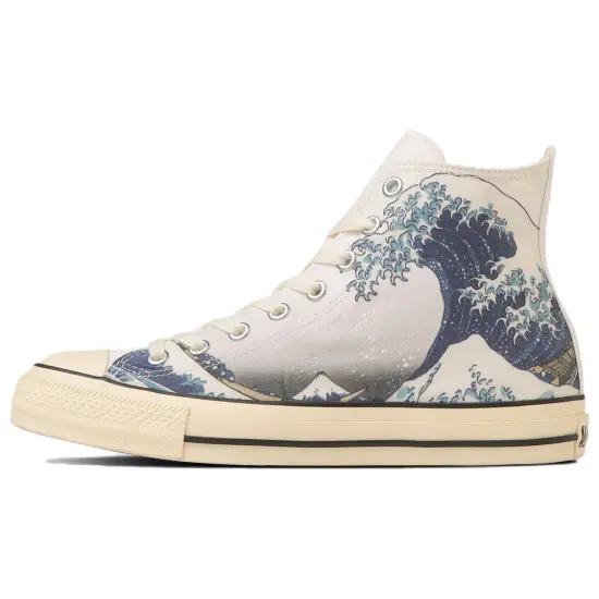 Converse All Star Canvas Shoes Unisex High-top White/Blue