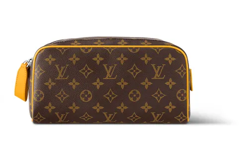 LOUIS VUITTON Dopp Kit Colormania Jaune Mat