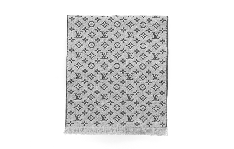 Шарф Louis Vuitton M70932 (серый) — фото 2