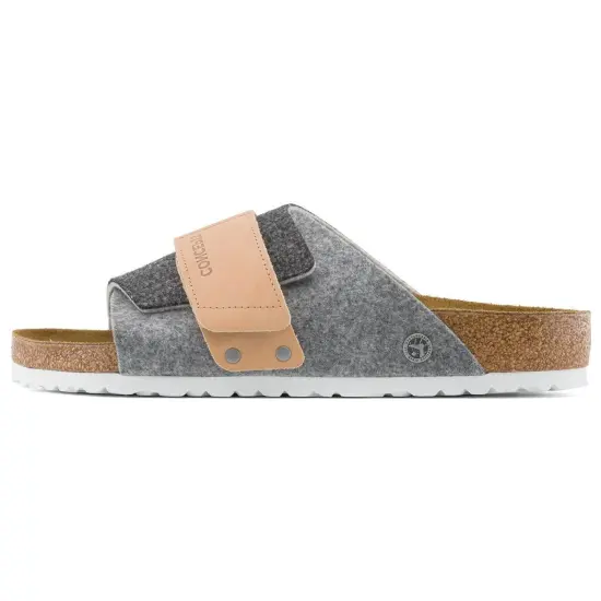 Kyoto Concepts X Women's Birkenstock 'Black Grey Felt' Women's