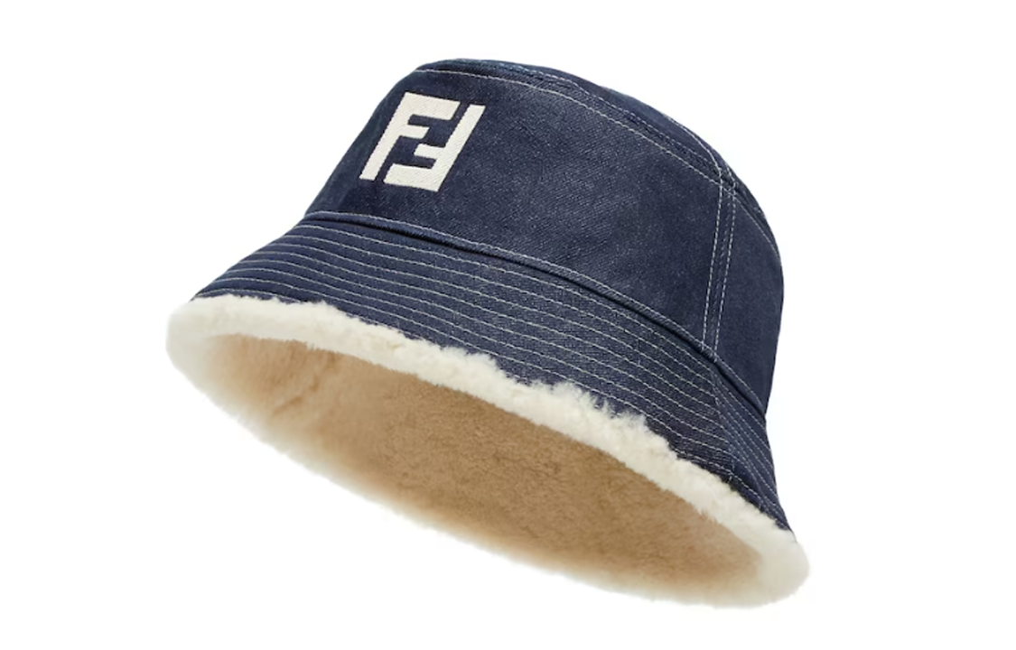 Женская панама Fendi (синяя)