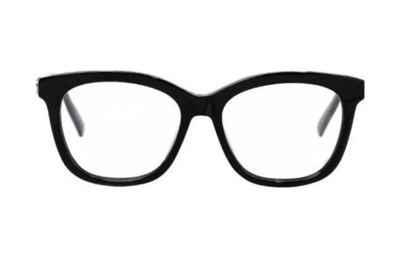 DIOR Acetate Butterfly Eyeglass Frames Men's Black