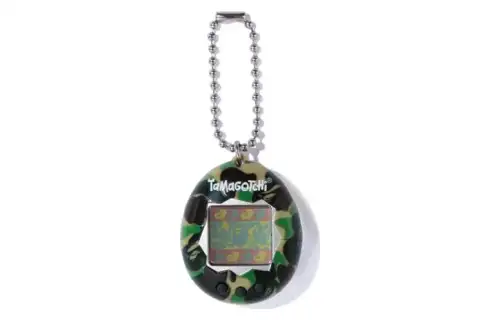 A BATHING APE Charms Unisex Camouflage/Blue/Red